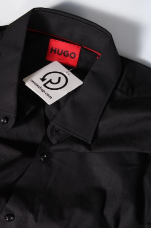 Herrenhemd Hugo Boss, Größe M, Farbe Schwarz, Preis € 100,21
