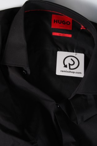Мъжка риза Hugo Boss, Размер XL, Цвят Черен, Цена 183,60 лв.