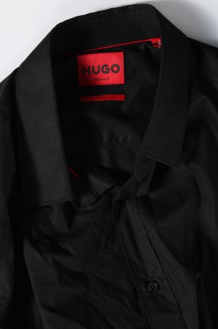 Cămașă de bărbați Hugo Boss, Mărime L, Culoare Negru, Preț 568,42 Lei