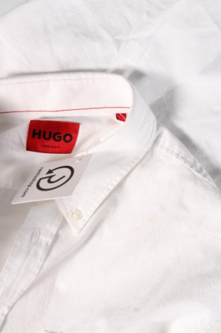 Ανδρικό πουκάμισο Hugo Boss, Μέγεθος L, Χρώμα Λευκό, Τιμή 105,77 €