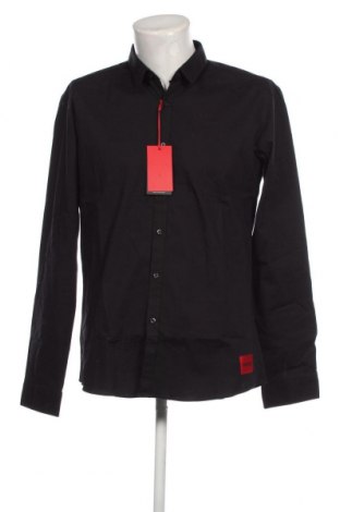 Ανδρικό πουκάμισο Hugo Boss, Μέγεθος XL, Χρώμα Μαύρο, Τιμή 105,77 €