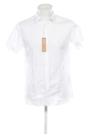 Ανδρικό πουκάμισο Jack & Jones, Μέγεθος L, Χρώμα Λευκό, Τιμή 23,81 €