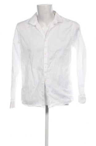 Мъжка риза Jack & Jones, Размер L, Цвят Бял, Цена 38,50 лв.