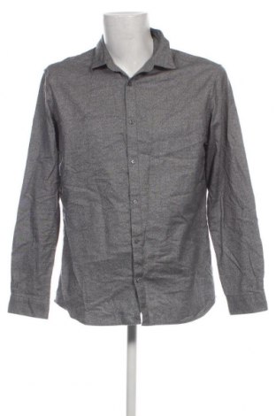 Herrenhemd Jack & Jones, Größe XL, Farbe Grau, Preis 5,68 €