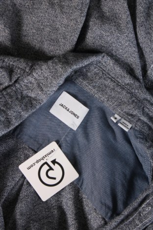 Ανδρικό πουκάμισο Jack & Jones, Μέγεθος S, Χρώμα Μπλέ, Τιμή 17,44 €