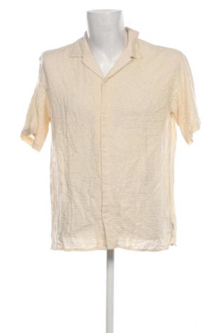Herrenhemd Jack & Jones, Größe L, Farbe Ecru, Preis 15,88 €