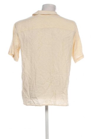 Ανδρικό πουκάμισο Jack & Jones, Μέγεθος L, Χρώμα Εκρού, Τιμή 19,85 €