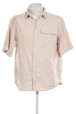 Ανδρικό πουκάμισο Jack & Jones, Μέγεθος L, Χρώμα  Μπέζ, Τιμή 15,88 €