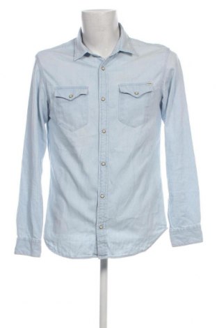 Herrenhemd Jack & Jones, Größe L, Farbe Blau, Preis € 14,20