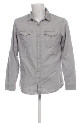 Herrenhemd Jack & Jones, Größe L, Farbe Grau, Preis 14,20 €