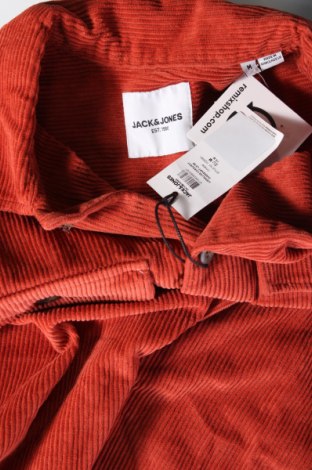 Herrenhemd Jack & Jones, Größe M, Farbe Orange, Preis 14,29 €