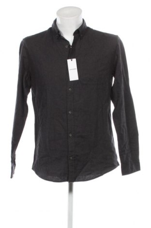 Мъжка риза Jack & Jones, Размер L, Цвят Сив, Цена 38,50 лв.
