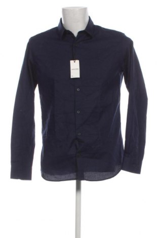 Ανδρικό πουκάμισο Jack & Jones, Μέγεθος L, Χρώμα Μπλέ, Τιμή 23,81 €