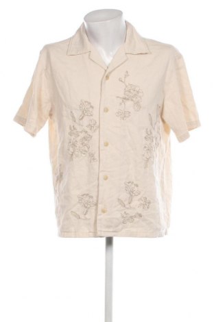 Ανδρικό πουκάμισο Jack & Jones, Μέγεθος L, Χρώμα  Μπέζ, Τιμή 23,81 €