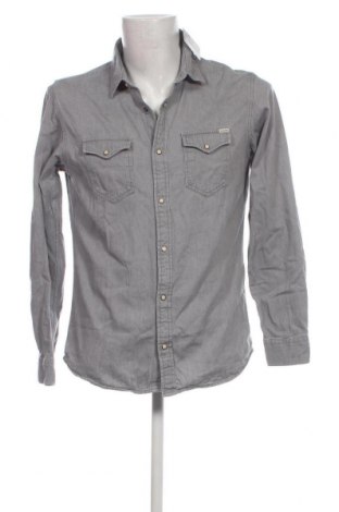 Мъжка риза Jack & Jones, Размер L, Цвят Сив, Цена 46,20 лв.