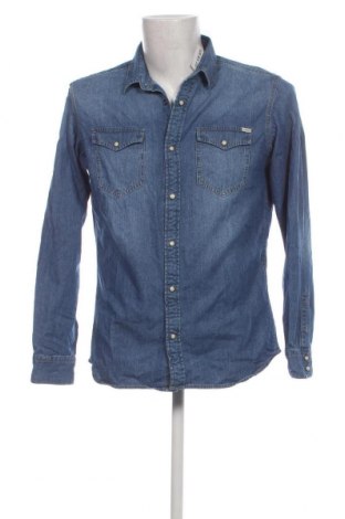 Herrenhemd Jack & Jones, Größe L, Farbe Blau, Preis 39,69 €