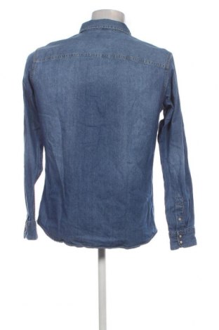 Ανδρικό πουκάμισο Jack & Jones, Μέγεθος L, Χρώμα Μπλέ, Τιμή 23,81 €