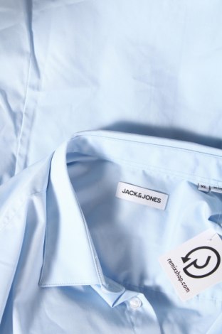 Ανδρικό πουκάμισο Jack & Jones, Μέγεθος XL, Χρώμα Μπλέ, Τιμή 39,69 €