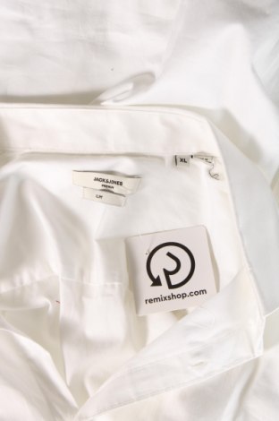 Ανδρικό πουκάμισο Jack & Jones PREMIUM, Μέγεθος XL, Χρώμα Λευκό, Τιμή 21,83 €