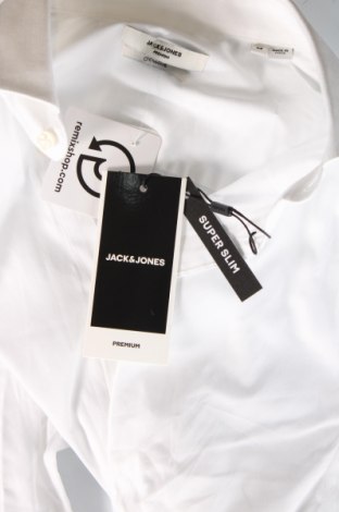 Herrenhemd Jack & Jones PREMIUM, Größe M, Farbe Weiß, Preis 39,69 €