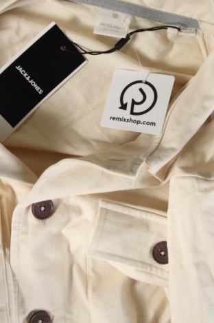 Herrenhemd Jack & Jones PREMIUM, Größe L, Farbe Ecru, Preis € 17,86