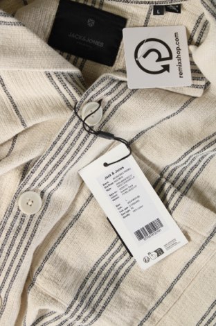 Pánska košeľa  Jack & Jones PREMIUM, Veľkosť L, Farba Kremová, Cena  17,86 €