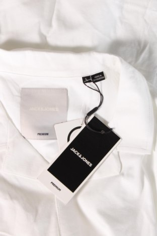 Ανδρικό πουκάμισο Jack & Jones PREMIUM, Μέγεθος L, Χρώμα Λευκό, Τιμή 21,83 €