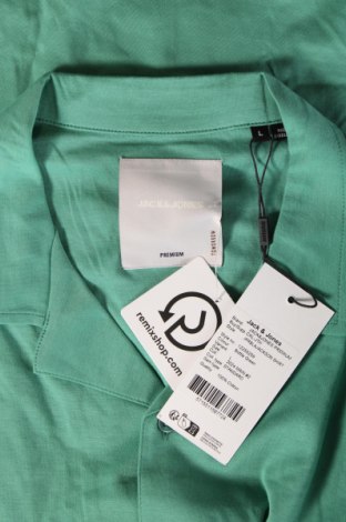 Herrenhemd Jack & Jones PREMIUM, Größe L, Farbe Grün, Preis 19,85 €