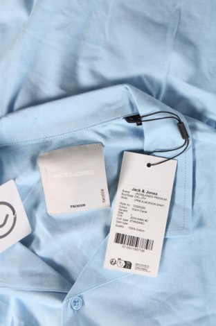 Herrenhemd Jack & Jones PREMIUM, Größe L, Farbe Blau, Preis € 21,83