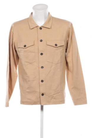 Herrenhemd Jack & Jones PREMIUM, Größe L, Farbe Beige, Preis 23,81 €
