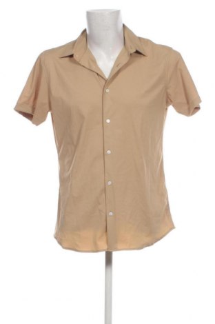 Мъжка риза Jack & Jones PREMIUM, Размер L, Цвят Кафяв, Цена 34,65 лв.