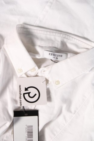 Herrenhemd Keystone, Größe M, Farbe Weiß, Preis 21,83 €