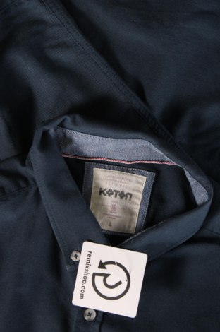 Herrenhemd Koton, Größe L, Farbe Blau, Preis € 10,64