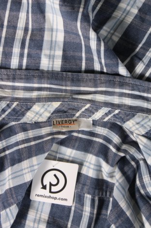 Ανδρικό πουκάμισο LIVERA, Μέγεθος XL, Χρώμα Πολύχρωμο, Τιμή 8,00 €