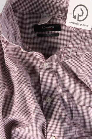 Ανδρικό πουκάμισο Leonardo, Μέγεθος L, Χρώμα Πολύχρωμο, Τιμή 3,77 €