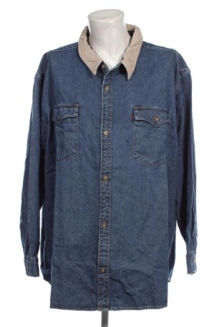 Herrenhemd Levi's, Größe 5XL, Farbe Blau, Preis 38,35 €
