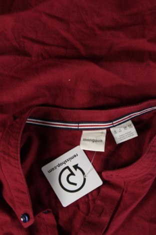 Herrenhemd Manguun, Größe XXL, Farbe Rot, Preis 12,11 €