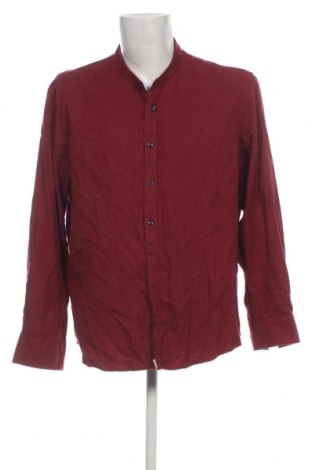 Ανδρικό πουκάμισο Manguun, Μέγεθος XXL, Χρώμα Κόκκινο, Τιμή 10,76 €