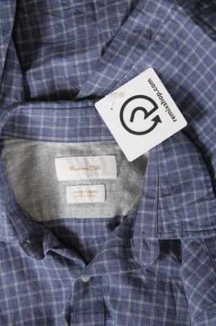 Herrenhemd Massimo Dutti, Größe S, Farbe Blau, Preis 18,28 €