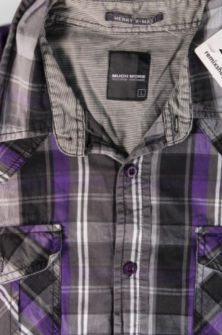 Ανδρικό πουκάμισο Much More, Μέγεθος L, Χρώμα Πολύχρωμο, Τιμή 4,66 €