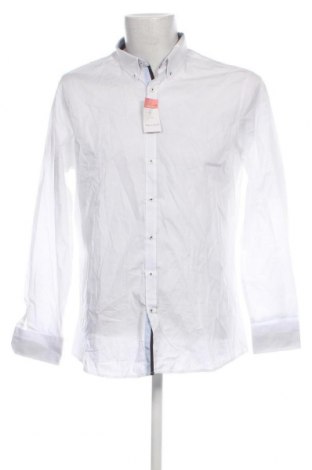Ανδρικό πουκάμισο Nobel League, Μέγεθος L, Χρώμα Λευκό, Τιμή 17,07 €