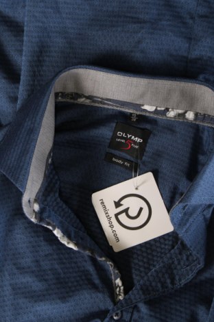 Herrenhemd Olymp, Größe S, Farbe Blau, Preis 19,14 €
