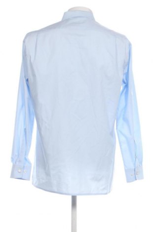 Ανδρικό πουκάμισο Olymp, Μέγεθος L, Χρώμα Μπλέ, Τιμή 28,00 €