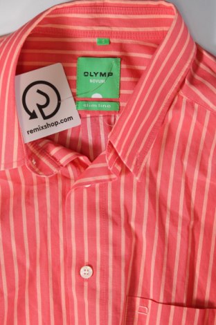 Ανδρικό πουκάμισο Olymp, Μέγεθος S, Χρώμα Ρόζ , Τιμή 17,00 €