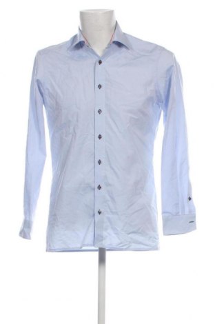 Ανδρικό πουκάμισο Olymp, Μέγεθος M, Χρώμα Μπλέ, Τιμή 27,22 €