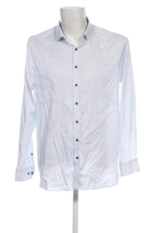 Ανδρικό πουκάμισο Olymp, Μέγεθος XL, Χρώμα Μπλέ, Τιμή 34,02 €