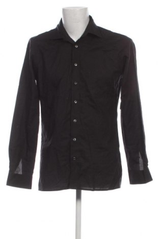 Ανδρικό πουκάμισο Olymp, Μέγεθος M, Χρώμα Μαύρο, Τιμή 21,43 €