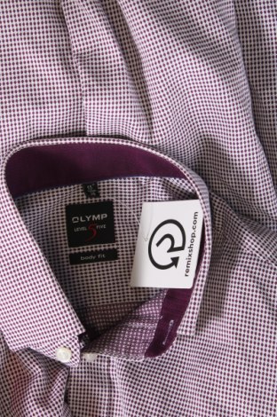 Ανδρικό πουκάμισο Olymp, Μέγεθος M, Χρώμα Βιολετί, Τιμή 19,09 €
