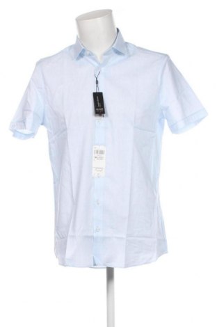 Ανδρικό πουκάμισο Olymp, Μέγεθος L, Χρώμα Μπλέ, Τιμή 55,67 €