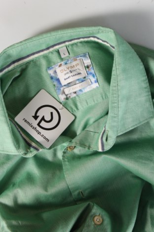 Herrenhemd Olymp, Größe L, Farbe Grün, Preis € 35,16